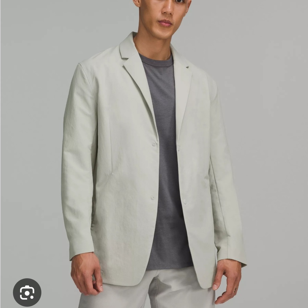 NEW Lululemon new venture blazer seal grey S